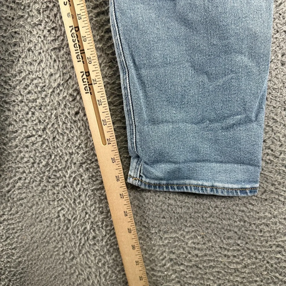 American Eagle Outfitters Jeans Womens 10 Blue Cotton Denim‎ Mom Stretch Faded